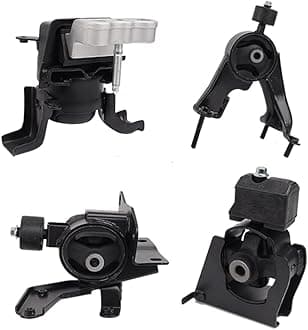 Engine Motor Mount Compatible with 2009-2013Corolla (1.8L) and 2009-2013 Matrix(1.8L) and 2009-2010 Pontiac Vibe (1.8L) Auto Transmission Repklace OE A62015 A62039 A62027 A62023 Set of 4