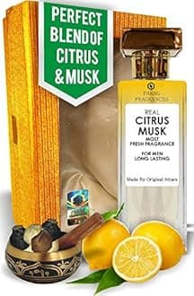 Parag Fragrances Citrus Musk 60ml (Fresh Perfume For Men) Best Perfume For Men and Women, Long Lasting Perfume For Men