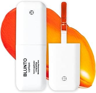 Oiad Liptique Lip Plumping Stain Peel Off - 24 Hour Long Lasting Lip Tattoo, Waterproof & Transfer Proof, Nourishing & Hydrating Peel off Korean Lip Tint for Women (003 BLUNTO)