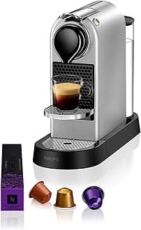 KRUPS Citiz XN741B40 Pod Coffee Machine-Silver