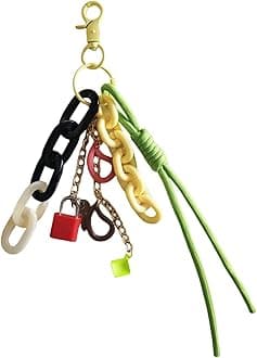 Cute Keychain Charms for Women Keychain Pendant for Purse Handbag Backpacks Fashion Bag Accessories