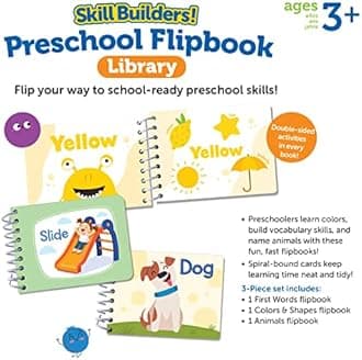 Learning Resources Rapid Skills!! English Vocabulary Mini Picture Book Set English for Toddlers LER6190 Genuine Product