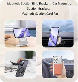 BRAND SET for Honor 200 Case, Ultra-Thin TPU Frame, With Magnetic Ring for Wireless Charging & Car Mount, Designed for Honor 200 - Clear