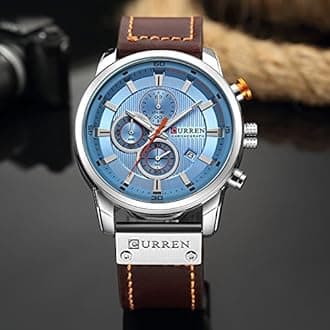 CURREN Chronograph Sport Waterproof Clock Man Watches Military Men's Watch Analog Quartz