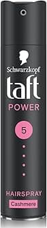 Schwarzkopf Taft Cashmere Touch Power Hairspray- Mega Strong 5- 250 ML