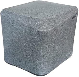 Aqua Chairs Outdoors in-Pool Side Table Large for 10-14 in. of Water (Gray Granite)