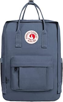 KALIDICasual Backpack for Women,15 Inches Laptop Classic Backpack Camping Rucksack Travel Outdoor Daypack College School Bag