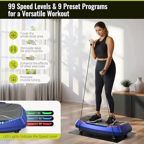 FLYBIRD 4D Vibration Plate Exercise Machine