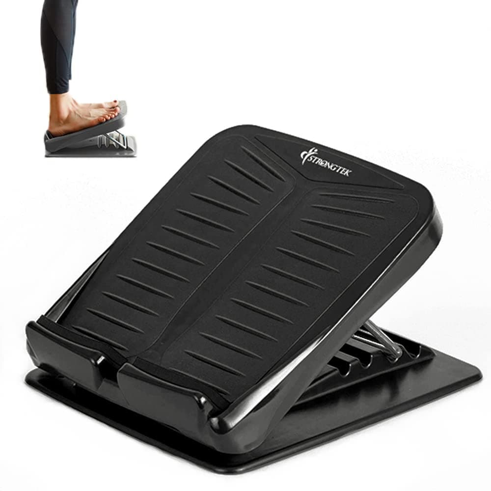 StrongTek Portable Slant Board, Adjustable Incline Boards, Calf Stretcher, Fo...