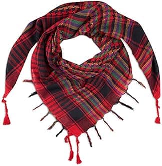 LOVARZI Desert Shemagh Scarf - Stylish & Versatile Fashion Scarf for Men & Women of All Ages