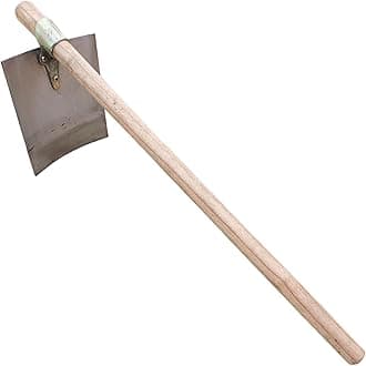 Fawda/Kassi/Spade/Shovel with Wooden Handle with It's MOONJ on The Front Side of Blade for Gardening or Digging, Heavy Duty Agriculture Usage & Gardening. (Iron, Medium)