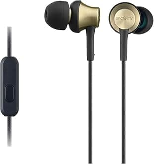 MDR-EX650 Earphones with Brass Housing, Smartphone Mic and Control