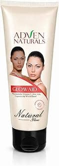 Adven Naturals Glow Aid Face Cream | Niacinamide, Aloe Vera & Liquorice | Brightening, Anti-Blemish & Oil-Free Moisturizer | With Vitamin E & Witch Hazel | All Skin Types | 1x100g)