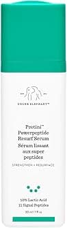 Drunk Elephant Protini Powerpeptide Resurf Serum - 30 ml/1 fl oz - Exfoliating Lactic Acid AHA Serum - Clean Clinical Skincare - Cruelty-Free - Free of Essential Oils, Silicones, and Fragrance