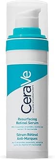 - CeraVe Retinol Serum for Post-Acne Marks and Skin Texture | Pore Refining, Resurfacing, Brightening Facial Serum with Retinol | 1 Ounce, 29.6 ml (Pack of 1) (B07VWSN95S)