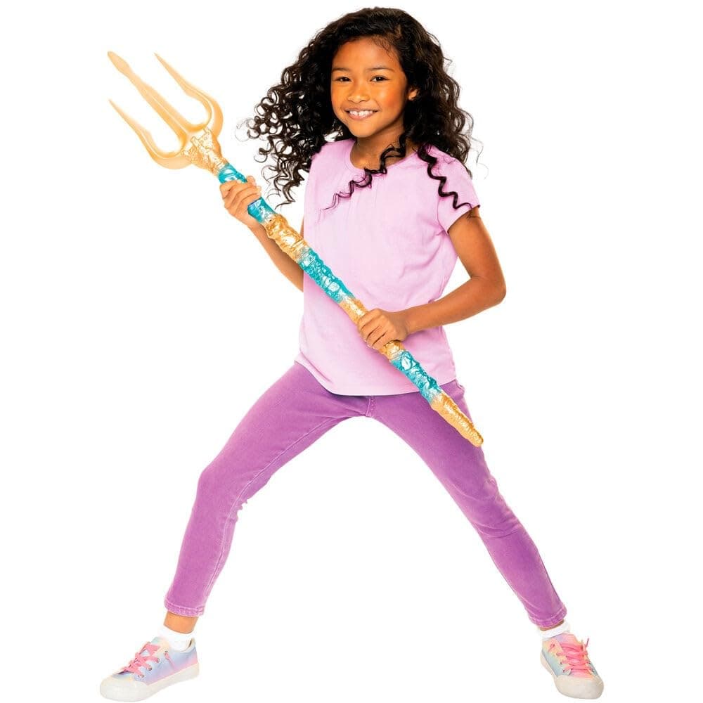 Disney The Little Mermaid King Triton’s All-Powerful Trident, 36 Inches Long with Motion Activated Lights and Sound Effects! Command The Seas Like King Triton!