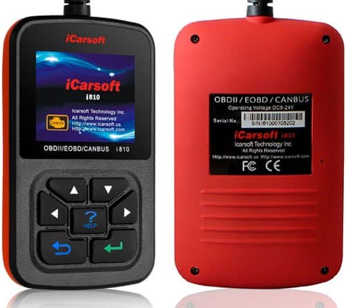 iCarsoft Universal Diagnostic Code Fault Scan Tool i810 OBD2/EOBD Engine Code Scanner BMW Chrysler Chevrolet Jaguar Land Rover Porsche Volvo VW and more