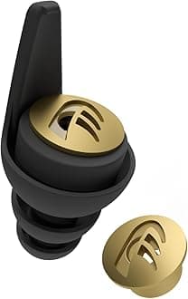 DYNAMIC ear filter -25 dB Comfortable earplugs for loud music, and power tools Noise Reduction Earplugs Hearing Protection High Comfort 4 Earplug Sizes Included Patented Filter Technology