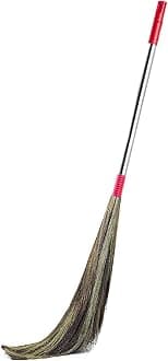 CHAND SURAJ EazySweep Hard_Floor Broom Stick for Home Cleaning | Phool Jhadu Sweeps All Type of Floors | Multicolor | Metal Handle & Plastic Grip