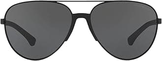EA2059 Sunglasses, Matte Black/Grey, 61 mm