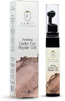 RAWLS Under Eye Cream for Dark Circles & Puffiness, 15Ml | With Caffeine, Vitamin C, E, Green Tea & Aloe Vera | Reduces Wrinkles & Fine Lines | For Men & Women