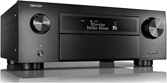 Denon AVR-X6700H 8K Ultra HD 11.2 Channel (140Watt X 11) AV Receiver - 3D Audio & Video with IMAX Enhanced, Built for Gaming, Music Streaming, Alexa + HEOS