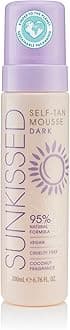 Self Tan Mousse Dark 200ml 95 Percent Natural