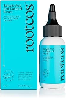 Rootcos Salicylic Acid Anti-Dandruff Serum with Piroctone Olamine | Scalp Serum for Exfoliation, Dandruff, Flaky, Itchy scalp | Post Wash Treatment | For Men & Women | 50 ml