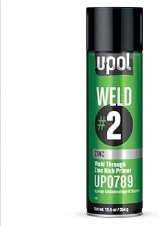 U-POL WELD/AL WELD-2 450ml Zinc Rich Primer - Grey/green