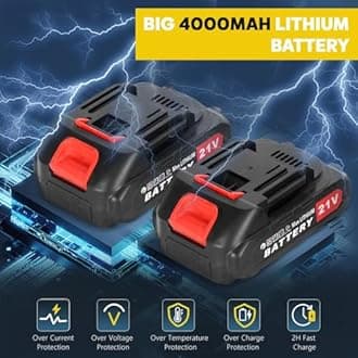 2 in 1 Brushless Cordless 6-inch Pole Saw & Mini Chainsaw with 2 Battery,Chain Saw with Extension Pole,21V Battery Electric Polesaw for Tree Trimming Pruning,Fast Delivery from USA US