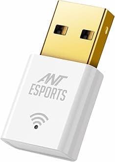 - Ant Esports AE300D 300mbps Wi-Fi + DVR USB 2.0 Mini Dongle for Desktop Laptop PC I 2.4Ghz I WiFi 4 802.11N