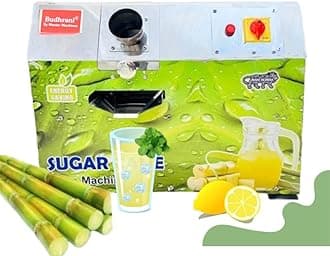 by MASTER MACHINES Electric Sugarcane Juice Machine SS-304 Full Metal Body-Single Phase Power Input, 400 Watt, Silver (1 HP) - 1 Year Warranty MM - 24
