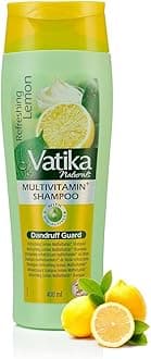 Refreshing Lemon Multivitamin Shampoo - 400ml, Guards Against Dandruff, Formulated With Citrus Lemon, Yoghurt, & Mint, Promotes Maximum Hair Health