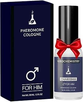 Pheromones to Attract Women for Men (Charisma) - Exclusive, Ultra Strength Organic Fragrance Body Cologne Spray - 1 Fl Oz (Human Grade Pheromones to Attract Women)