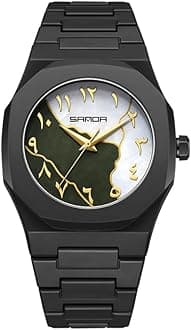 FANMIS Men's Anime-Inspired Fashion Sketch Wristwatch Minimalist Creative Wormhole Design Stylish and Durable Timepiece for Men's Sports Watch