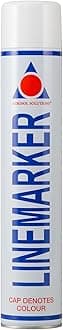 Aerosol Solutions Line Marker White 26 Oz | Athletic Field Marking Paint, All Purpose Striping Paint | Perfect for Sports Fields, Pavement, Grass & Construction