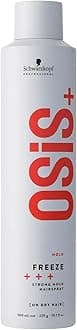 Schwarzkopf Professional OSiS Freeze Hairspray Long Lasting Brushable Finish Without Flaking Anti Humidity Heat Protection Strong Hold 300 ml