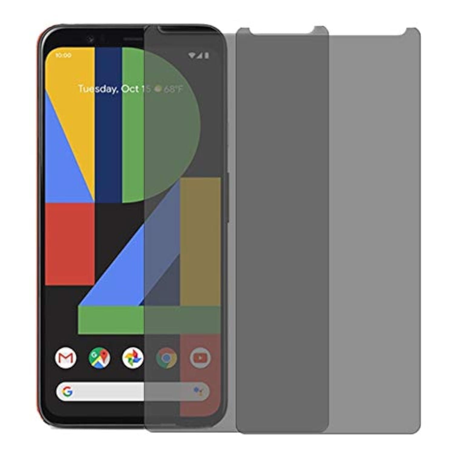 2PACK Privacy Screen Protector for Google Pixel 4 XL, [Case Friendly] [Anti-Glare] [Anti-Spy] Screen Protector Tempered Glass for Google Pixel 4XL