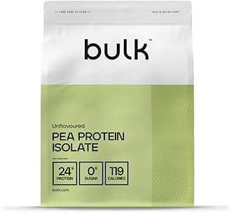 Pea Protein Isolate Powder, Vegan Protein Shake, 2.5 kg, 83 Servings, Packaging May Vary
