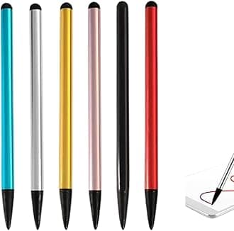 Stylus Pens,touch screen pen,tablet stylus,Touch screen stylus, universally used in tablets, mobile phones and other products (6 pieces)