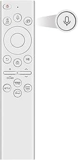 Replacement for Samsung TV Remote with Voice Control, for All 2020-2025 Samsung Remote Control for Smart TV. for Frame Crystal QLED QLED 4K 8K. No Solar. 1-Year Warranty.