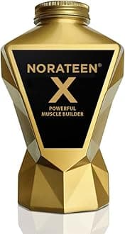 LA Muscle Norateen X - to Add Muscle Mass - Vegan - Halal (3 x Pack)