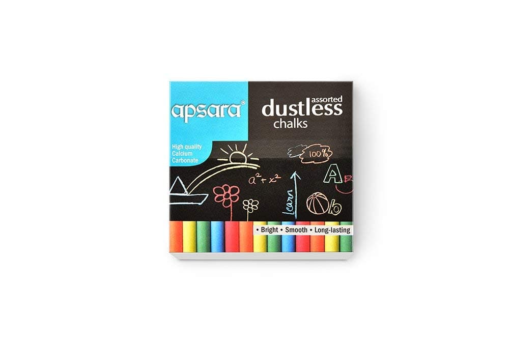 Apsara Assorted Dustless Chalks