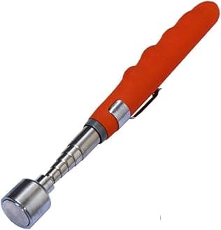 HARDK Telescoping Magnetic Pick Up Tool Extendable 31" 20 lb Telescopic Magnet Stick Pull Capacity Small Metal Extends Tools