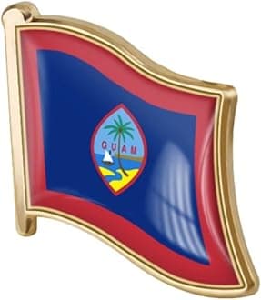 vmcoatdu Country Flag Pin Badge International Travel Brooch Metal Alloy Souvenir Pin for Hat Clothes Backpack