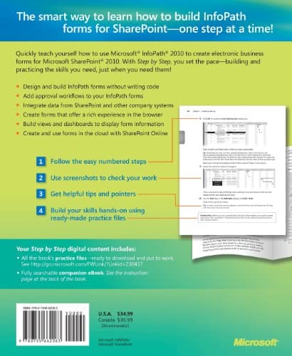 Using Microsoft InfoPath 2010 With Microsoft SharePoint 2010 Step by Step
