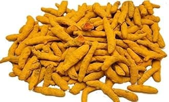Saraswathi Organic World Whole Turmeric Sticks | Dried Turmeric Sticks Manjal | Dry Whole Turmeric Sticks | Salem - 1Kg