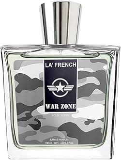 LA' French War Zone Perfume For Men Long Lasting Eau De Parfum(100 Ml (Pack Of 1))