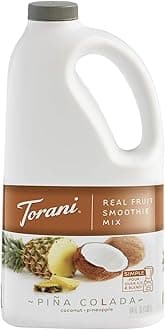 Torani Real Fruit Smoothie Mix, Pina Colada, 64 Ounce