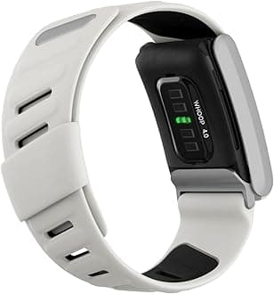 WHOOP SportFlex Wrist Band, Soft-Touch Silicone, Waterproof and Sweatproof, 4.0 Compatible, Blur